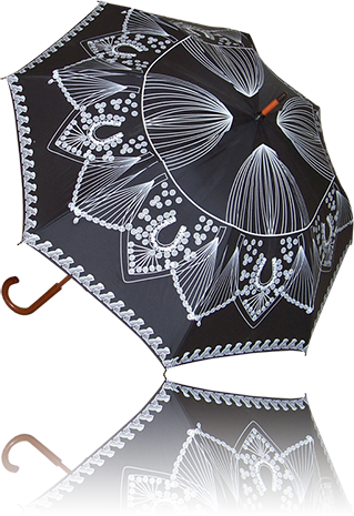 Paraguas individual 1021r (Vista frontal)