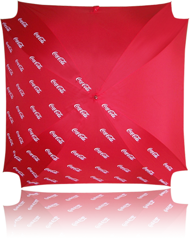 Paraguas individual 760c (Vista superior)